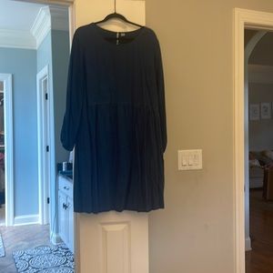 Old Navy Long Sleeve Chambray Dress